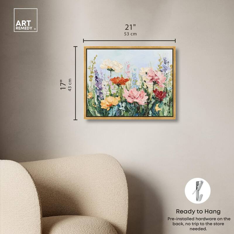 Summer Abundance III Canvas by Art Remedy