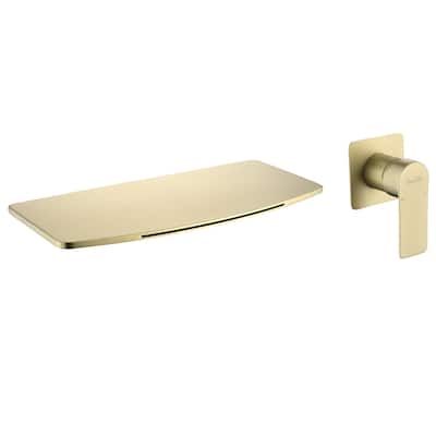 CASAINC Single Handle Wall Mounted Waterfall Tub/Kitchen Faucet