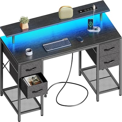 47 inch Computer Desk with 4 Drawers