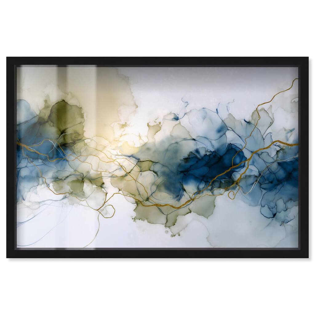 Fluid Geode Shadowbox by Art Remedy