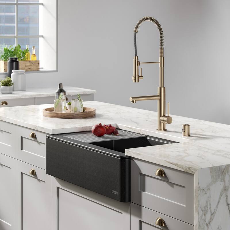 Kraus 2-1/2" Brass Air Gap with Beveled Cap