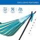 preview thumbnail 30 of 86, Double Cotton Hammock with Space Saving Steel Stand