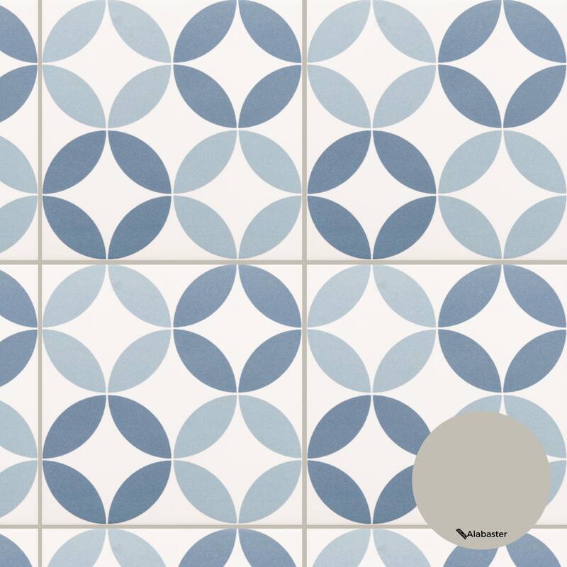 The Tile Life Twinkle 9x9 Blue Porcelain Floor & Wall Tile