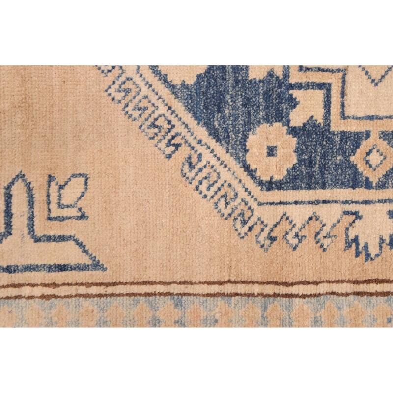 ECARPETGALLERY Hand-knotted Finest Ghazni Tan Wool Rug - 9'9 x 13'1