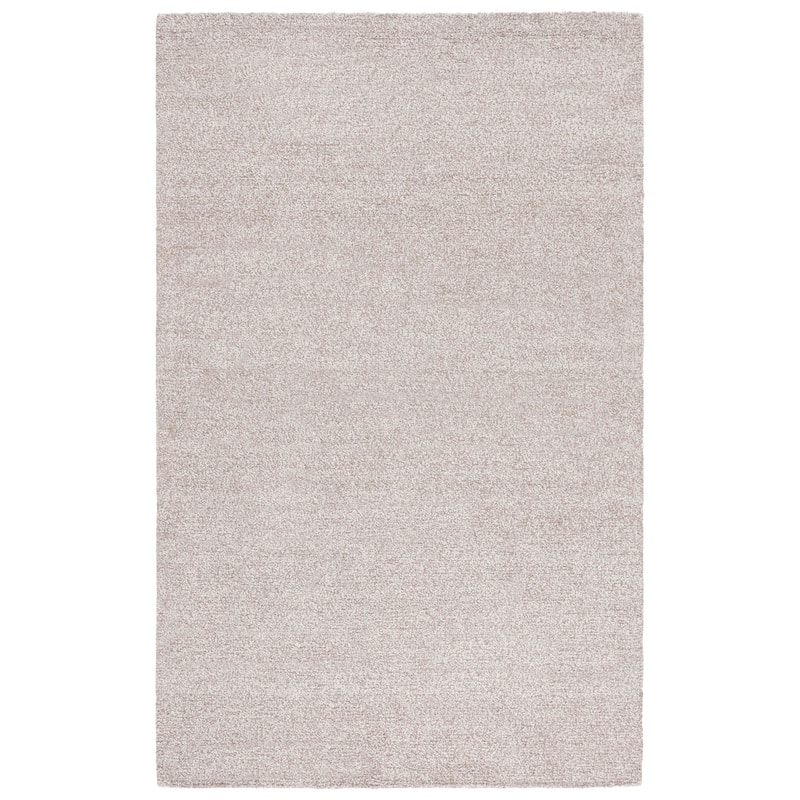 SAFAVIEH Handmade Renewal Bharat Wool Rug - 4' x 6' - Ivory/Taupe
