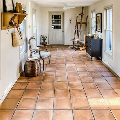 Merola Tile Rustic Cotto 13" x 13" Porcelain Floor and Wall Tile