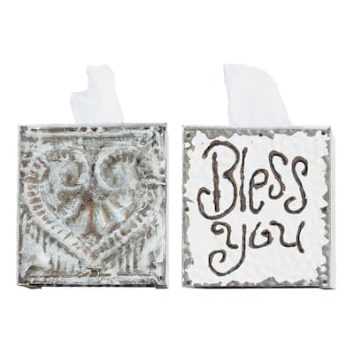 "Bless You" Tissue Box Cover - Exact Size