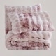 preview thumbnail 10 of 34, Wonderful Luxurious Imitation Fur Comforter Set Tie-Dye Fluffy Bubble