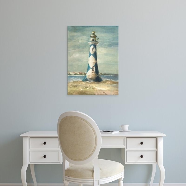 Easy Art Prints Danhui Nai's 'Lighthouse IV' Premium Canvas Art