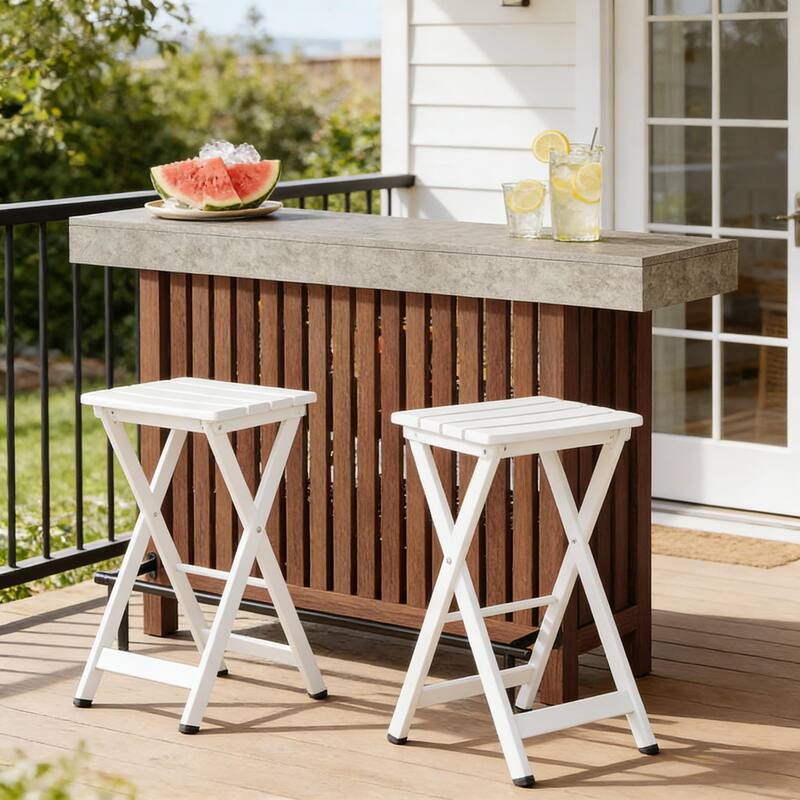 Modern Dining Table with Storage, Coffee Table with 2-Tier Shelves, Home Bar Table & Entertaining Table
