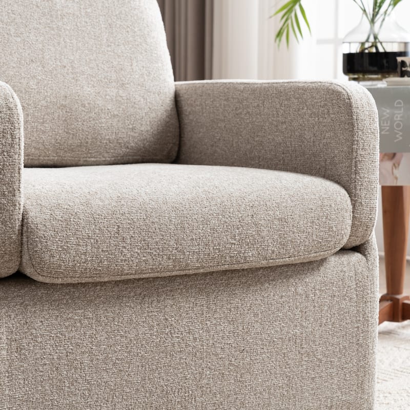 Accent Chair, Oversized Armchair, Modern Comfy Reading Chair