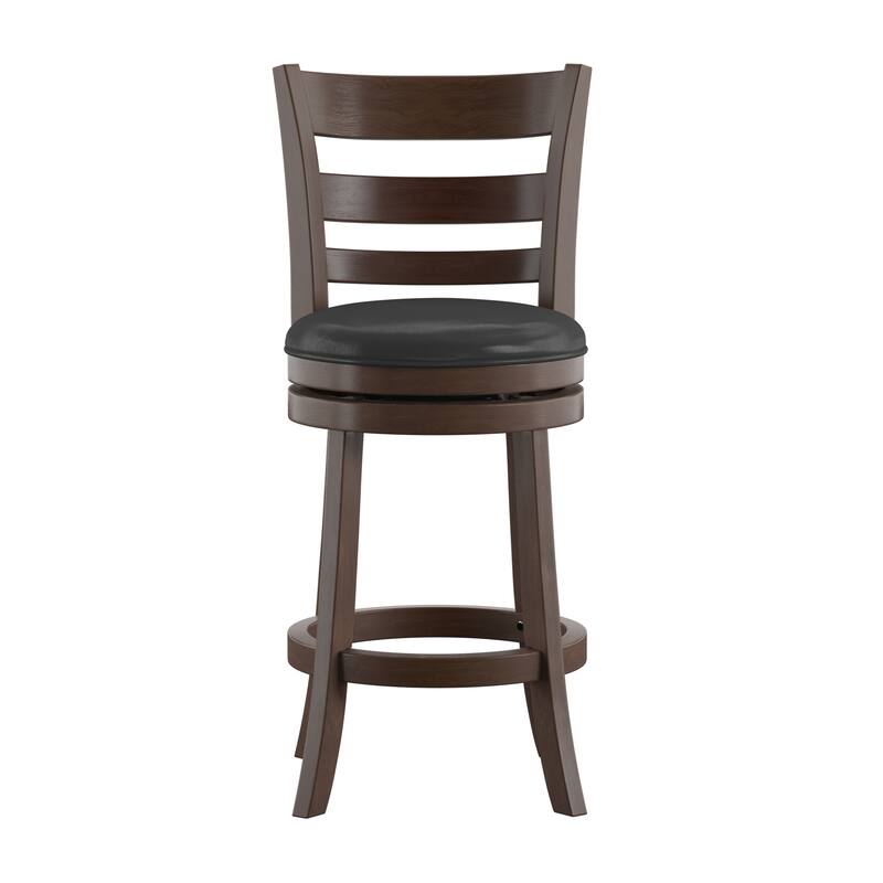 Verona Swivel High Back Counter Height Stool by iNSPIRE Q Classic