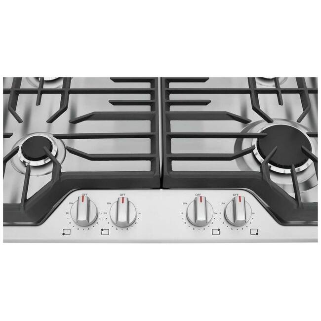 Frigidaire FCCG3027A 30" Wide 4 Burner Gas Cooktop with Simmer Burner