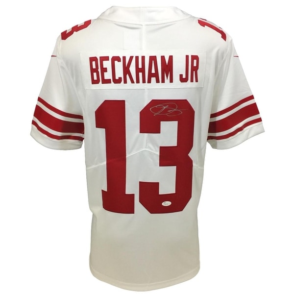 odell beckham red giants jersey