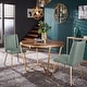 preview thumbnail 21 of 26, Vanderson Natural Wood and Gold Dining Set by iNSPIRE Q Modern