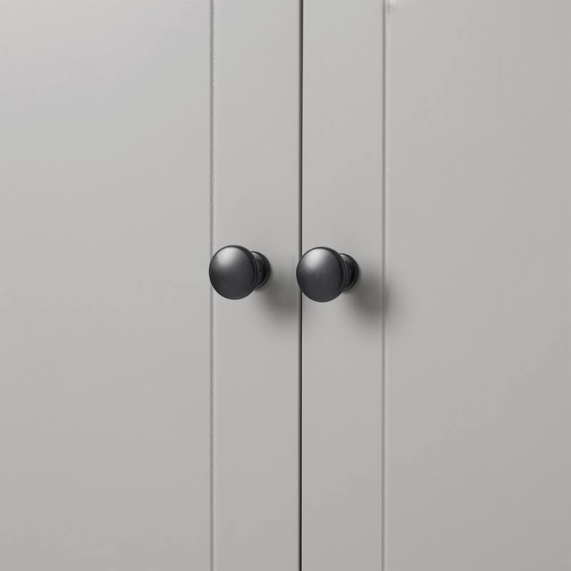 Tall Storage Cabinet with Doors and Drawers for Bathroom/Office