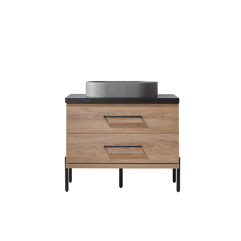 Miseno MV-NM-705136O Trento 36" Free Standing Single Basin Vanity Set