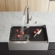 preview thumbnail 33 of 33, VIGO Single Bowl Stainless Steel Kitchen Sink with Accessories
