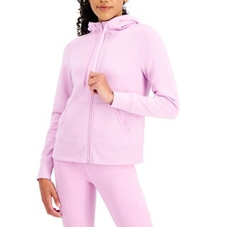 Ideology Womens Long Sleeve Crew Neck Top Purple Size X Small main image 0