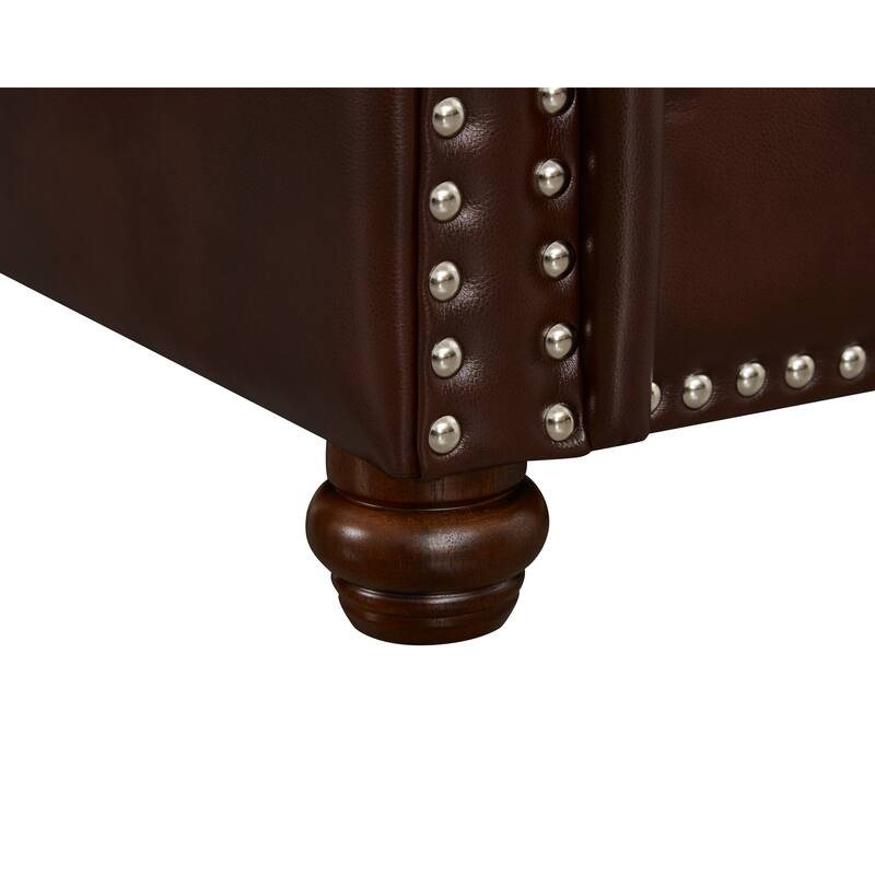 Two-Seater Sofa with Faux Leather - Durable and Comfortable