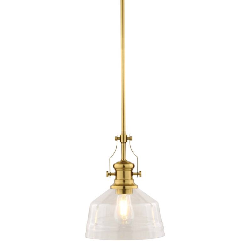 Vaxcel Lighting P0429 Beloit 9" Wide Mini Pendant - Brushed Gold