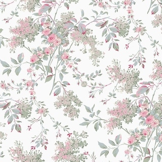 Shabby Chic by Rachel Ashwell Chelsea White Wallpaper