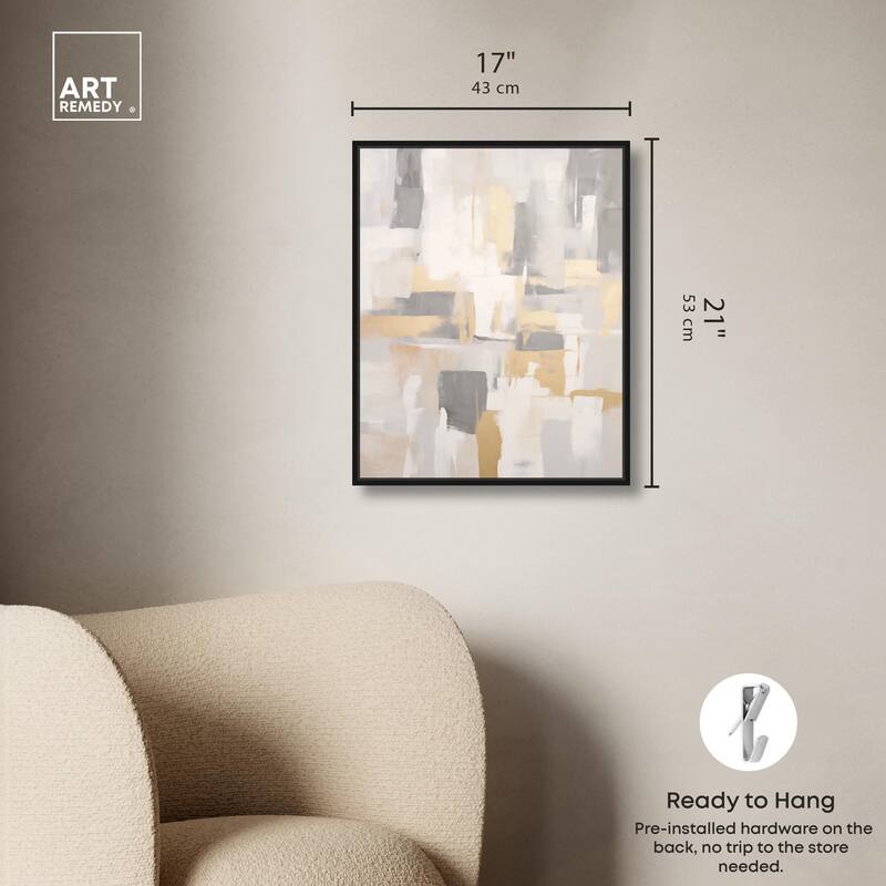 Soft Brilliance I Canvas by Art Remedy