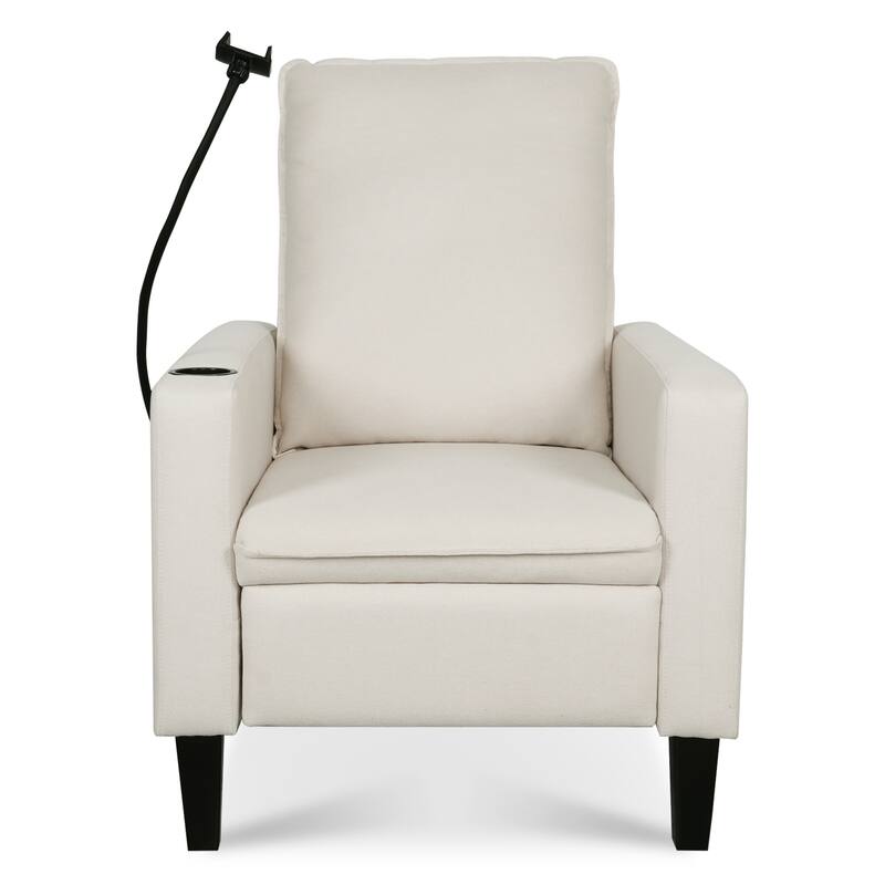 Christopher Knight Home - Mason Adjustable Recliner Sofa with Cup Holder and Convenient Storage