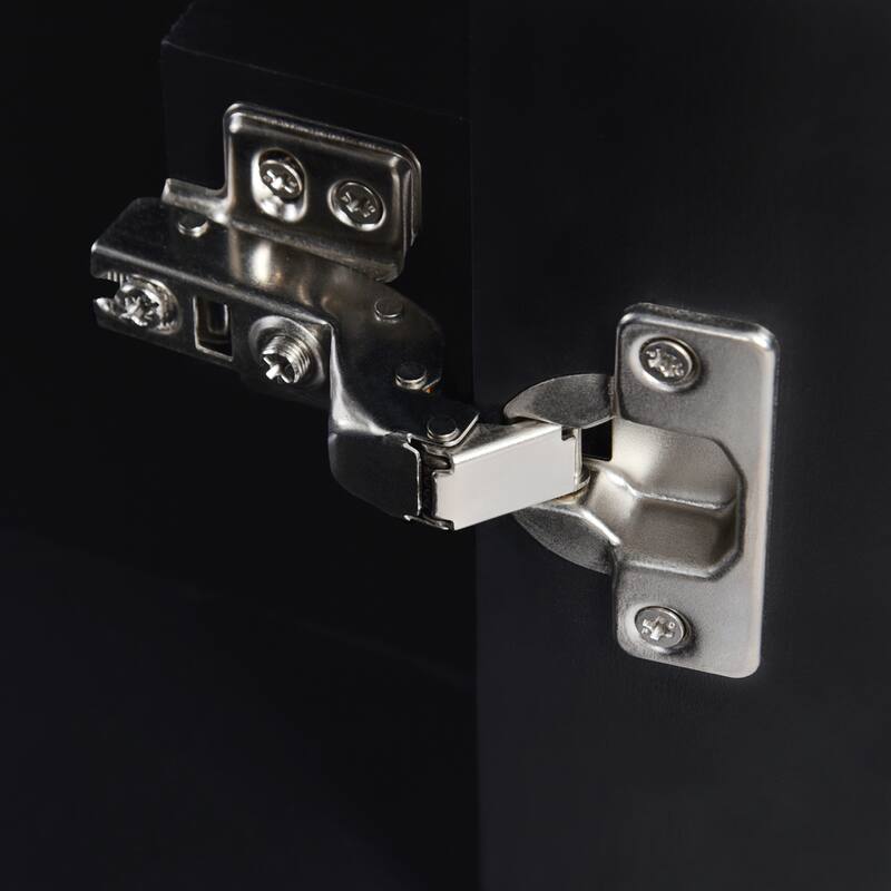 30'' Freestanding Bathroom Vanity with White Integrated Ceramic Sink - 30'' x 18'' x 34''