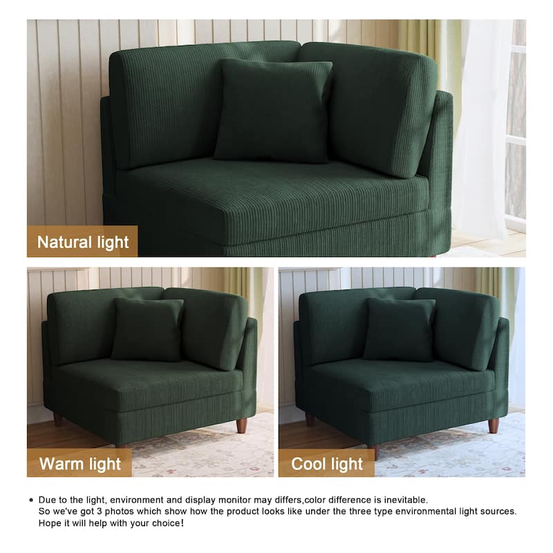 Oversized Storage Sectional Sofa Modular Couch