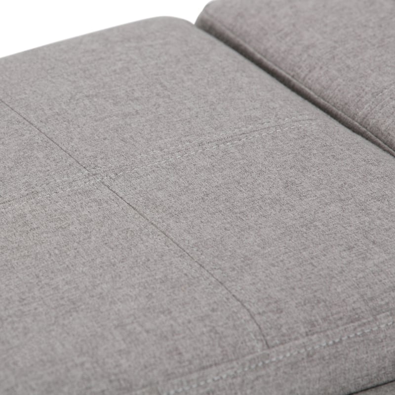WYNDENHALL Franklin 42-in. Wide Contemporary Rectangular Storage Ottoman