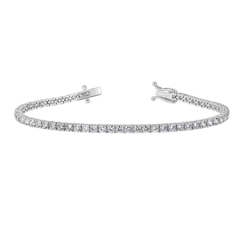 Vault Classic 2.00ct TW Natural Diamond Tennis Bracelet (I VS2) - White
