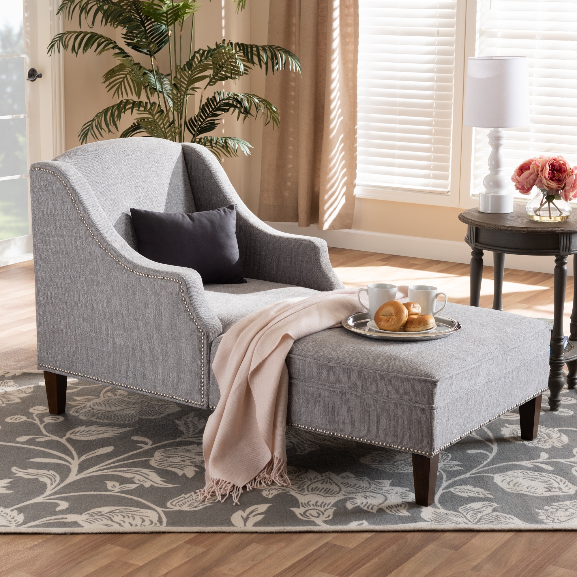 Baxton studio chaise best sale