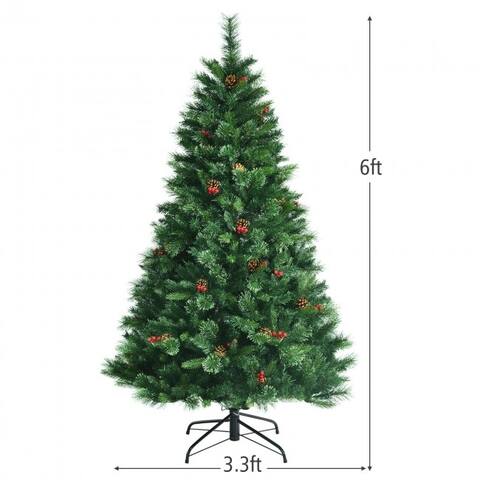 Pre-Lit Christmas Spruce Tree