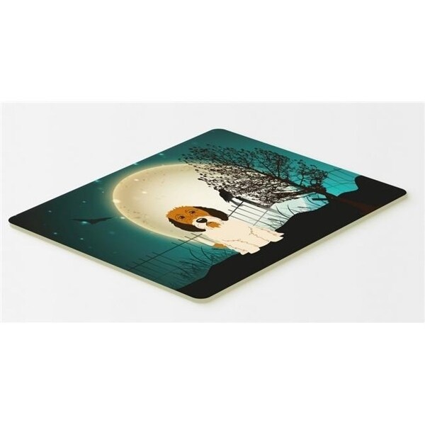 Carolines Treasures BB2269CMT Halloween Scary Petit Basset Griffon Veenden Kitchen or Bath Mat 20 x 30