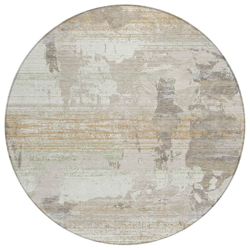 Machine Washable Indoor/ Outdoor Chic Veta Chantille Rug