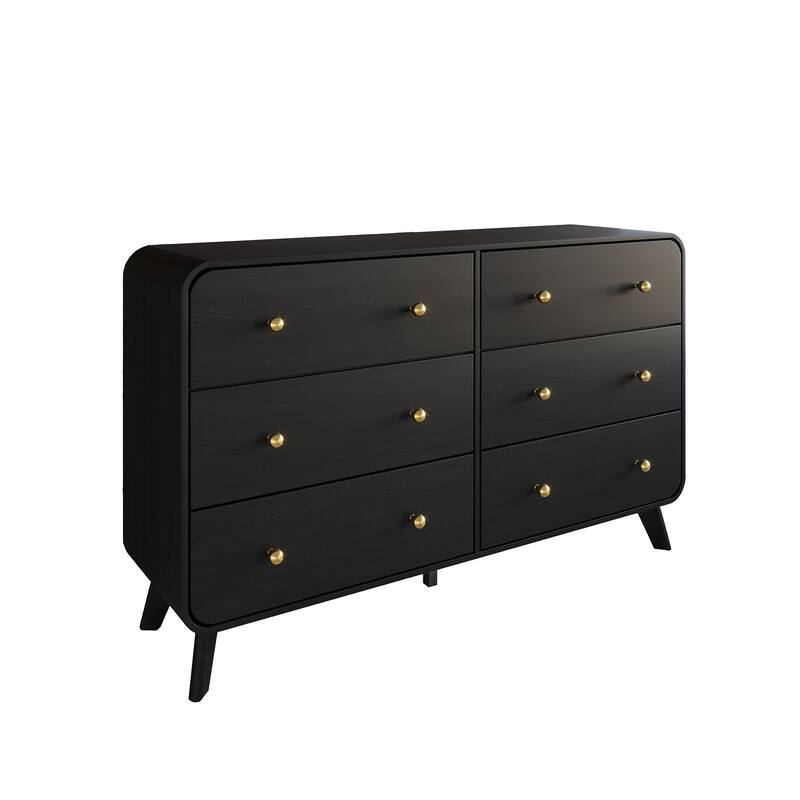 CraftPorch Contemporary 6-Drawers Dresser