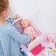 preview thumbnail 10 of 8, Olivia's Little World 6-in-1 Baby Doll Changing Station, Pink/Purple - 39.49" L x 10.98" W x 24.76" H