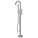 preview thumbnail 3 of 5, Standing Bathtub Faucet,High Flow,Handheld Shower,Mixer Swivel Spout