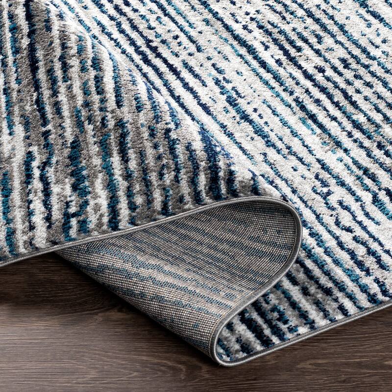 Livabliss Albi Contemporary Stripes Area Rug