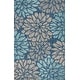 preview thumbnail 87 of 119, JONATHAN Y Marvao Modern Floral Textured Weave Indoor/Outdoor Area Rug 3 X 5 - Navy/Aqua