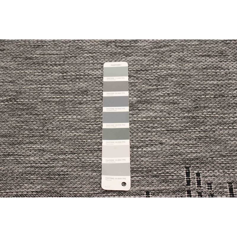 ECARPETGALLERY Machine Woven Edge Grey Area Rug