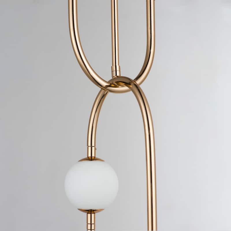 Studio M SM24836 Alina 6 Light 8" Wide LED Mini Chandelier by Mat
