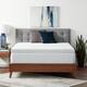 Lucid Comfort Collection 4 Inch Gel and Aloe Memory Foam Topper