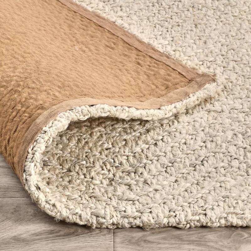 Chevron Handwoven Jute Area Rug by Kosas Home