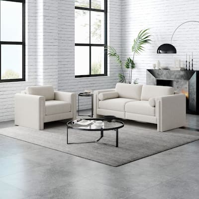 JASIWAY Modern Upholstered Sofa Sectional Sofa