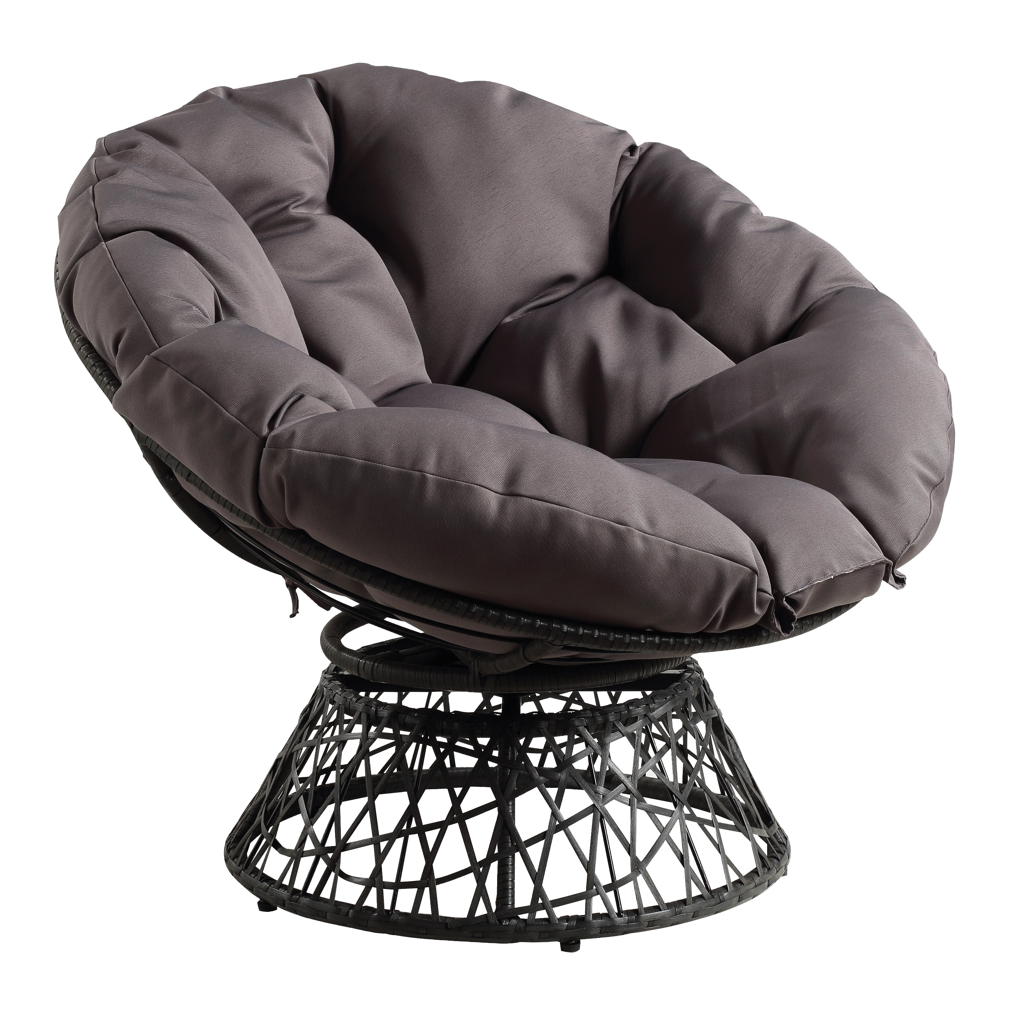 The curated nomad avoca shop woven wicker papasan chair