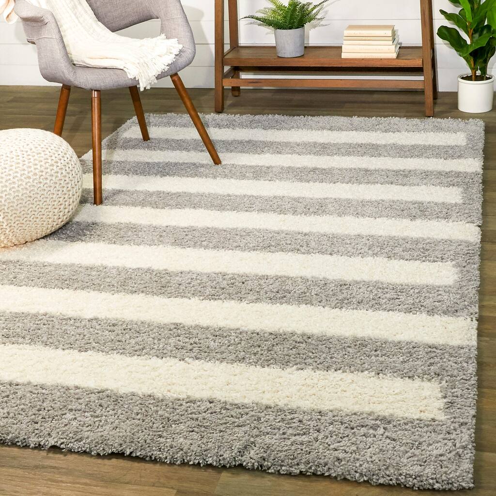 Abbot Rug Abbott Striped Area Rug - Overstock - 31586007