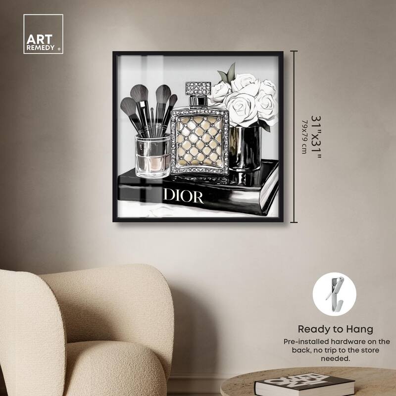 Classy Ink Glam Setup Shadowbox by Art Remedy