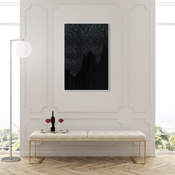 Oliver Gal 'Glitter Night of Stars' Nature and Landscape Wall Art